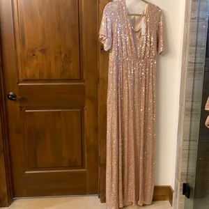 Baltic Born sparkly floor length dress
